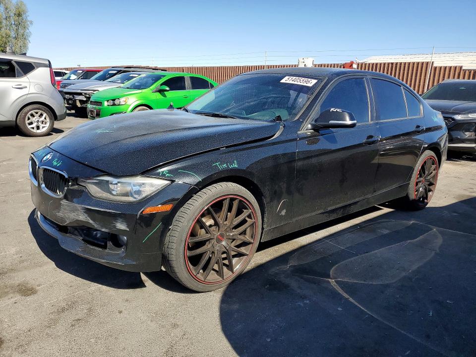 2015 BMW 3er VIN WBA3C3G55FNT53625 COPART salvage auction — REAR END, NV, sold $850 on 2026-08-19 (photo 1)