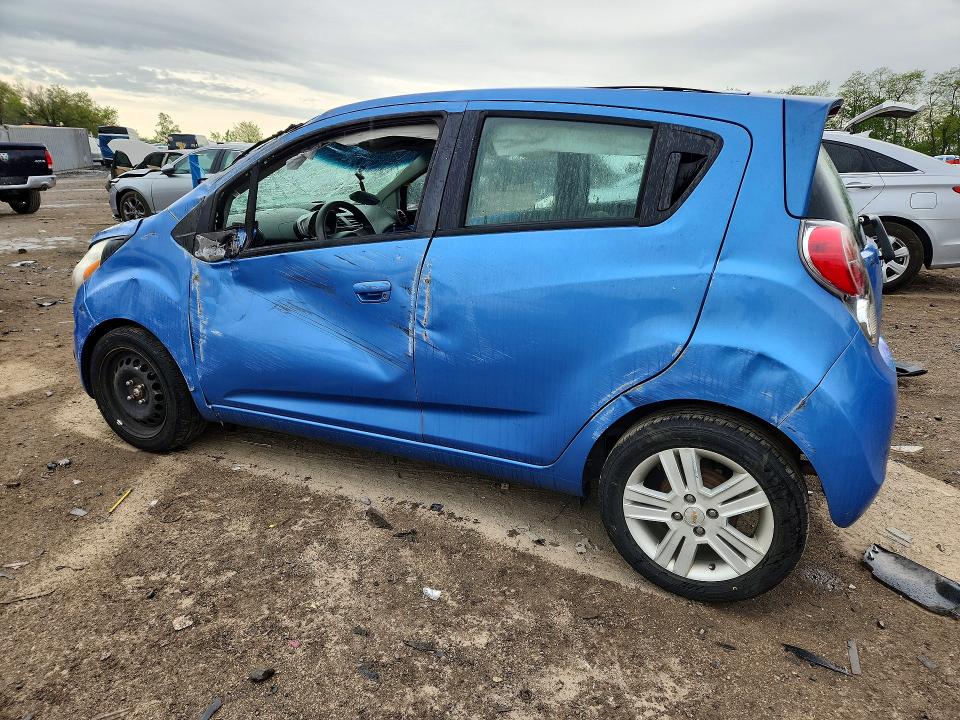 2015 Chevrolet Spark VIN KL8CD6S95FC724170 COPART salvage auction — ROLLOVER, MD, sold $375 on 2026-07-16 (photo 2)