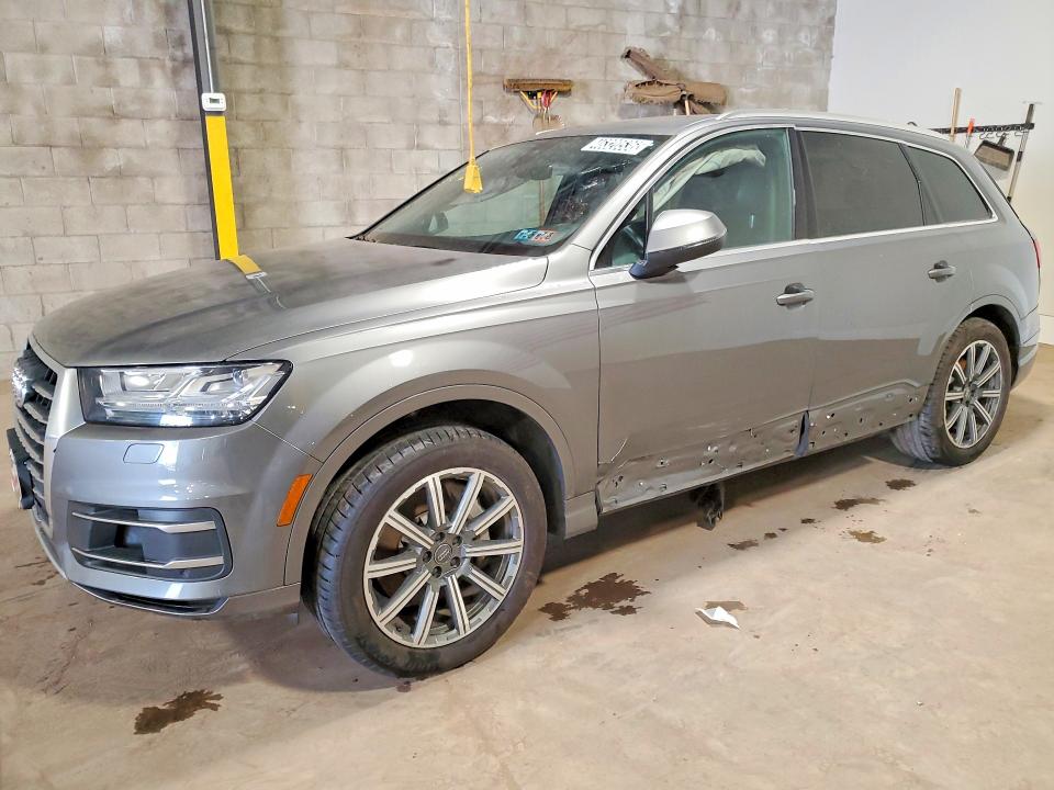 2017 Audi Q7 VIN WA1LAAF73HD028068 COPART salvage auction — SIDE, Pa - Certificate Of Salvage, sold $3,600 on 2026-07-14 (photo 1)