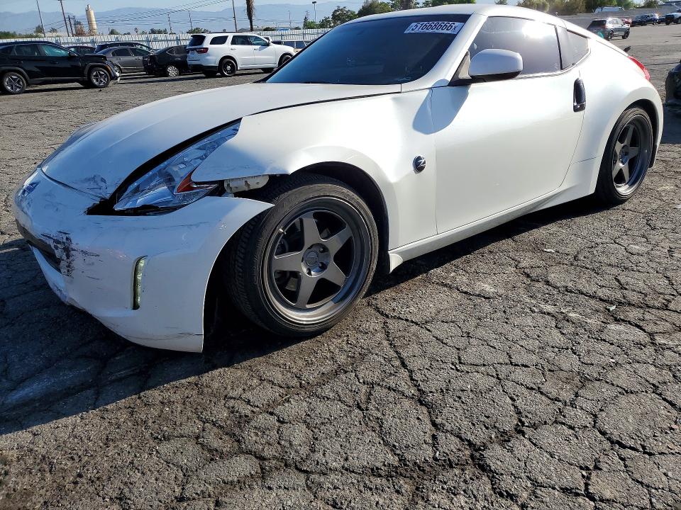 2016 Nissan 370z VIN JN1AZ4EH8GM930704 COPART salvage auction — FRONT END, Ca - Salvage Certificate, sold $4,800 on 2026-07-02 (photo 1)