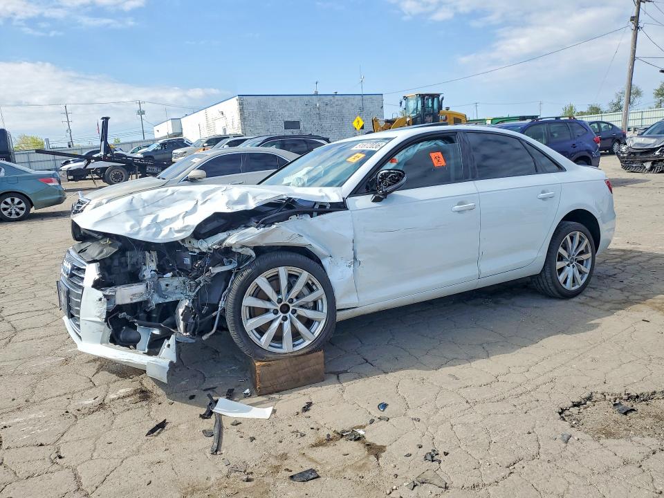 2017 Audi A4 VIN WAUANAF40HN039012 COPART salvage auction — FRONT END, IL - SALVAGE CERTIFICATE, sold $775 on 2026-07-24 (photo 1)