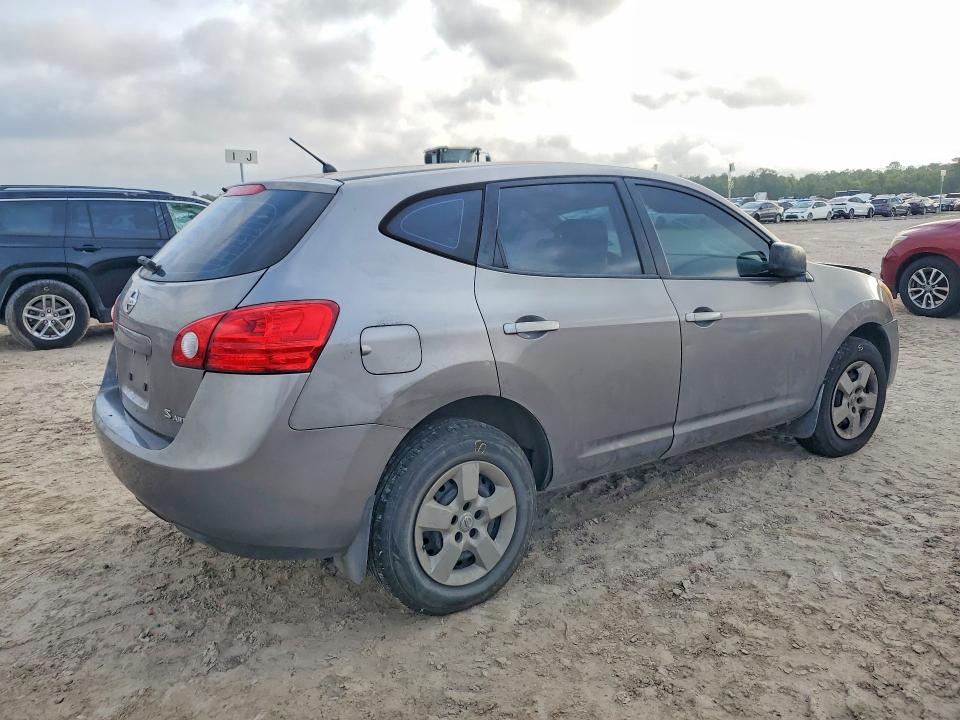 2009 Nissan Rogue sport VIN JN8AS58V09W447924 COPART salvage auction — FRONT END, TX - SALVAGE VEHICLE TITLE (P), sold $525 on 2026-07-31 (photo 3)