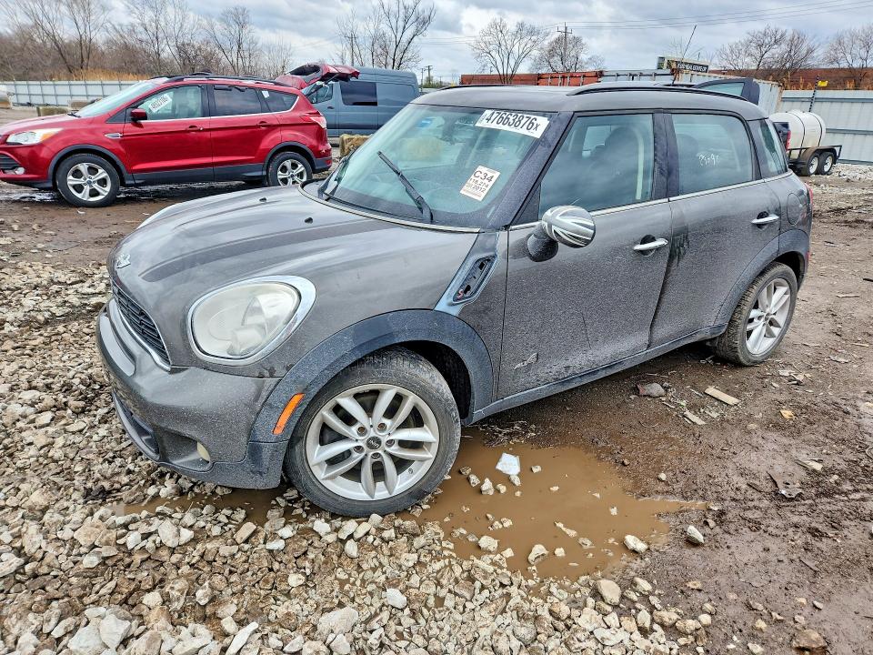 2012 Mini Cooper VIN WMWZC5C50CWL58040 COPART salvage auction — FRONT END, Fl - Certificate Of Title (P), sold $725 on 2026-07-20 (photo 1)
