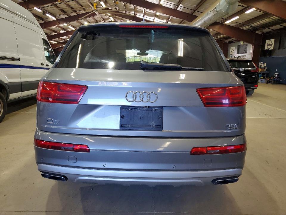 2017 Audi Q7 VIN WA1LAAF77HD016845 COPART salvage auction — MINOR DENT/SCRATCHES, Me - Certificate Of Title (P), sold $5,800 on 2026-07-17 (photo 6)
