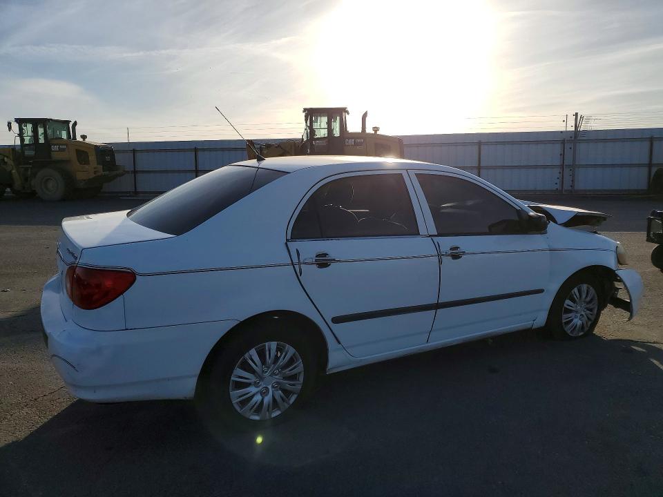 2004 Toyota Corolla VIN 1NXBR32E64Z265072 COPART salvage auction — FRONT END, Ca - Salvage Certificate, sold $250 on 2026-07-02 (photo 3)