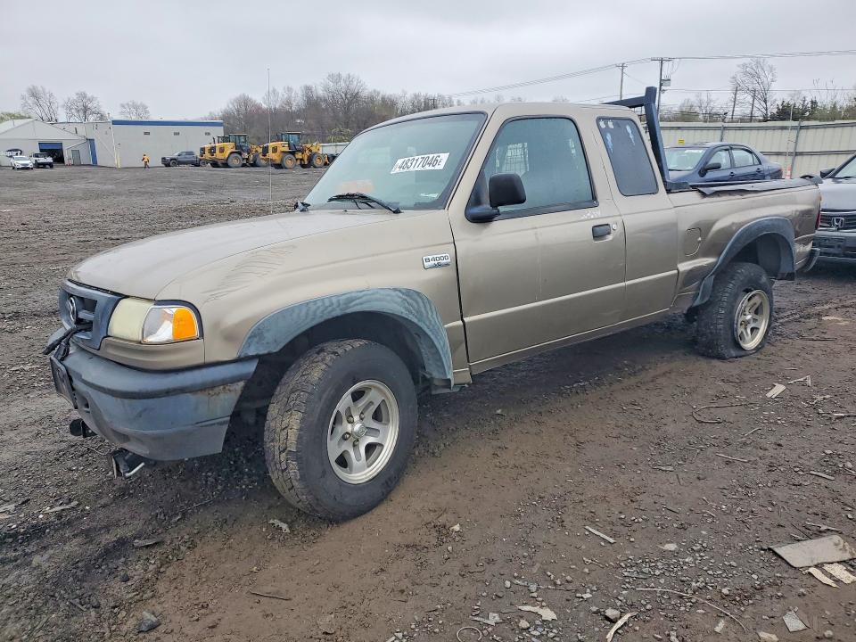 2004 Mazda B-series pickup VIN 4F4YR17E24TM03666 COPART salvage auction — REAR END, Nj - Certificate Of Title, sold $450 on 2026-09-11 (photo 1)