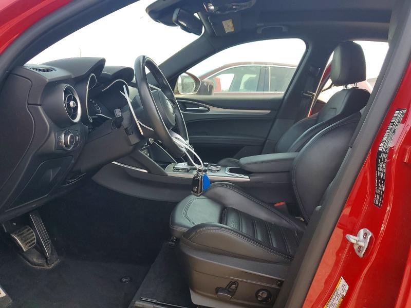 2020 Alfa romeo Stelvio VIN ZASPAKBN9L7C95246 COPART salvage auction — FRONT END, Pa - Certificate Of Salvage, sold $3,300 on 2026-07-28 (photo 7)