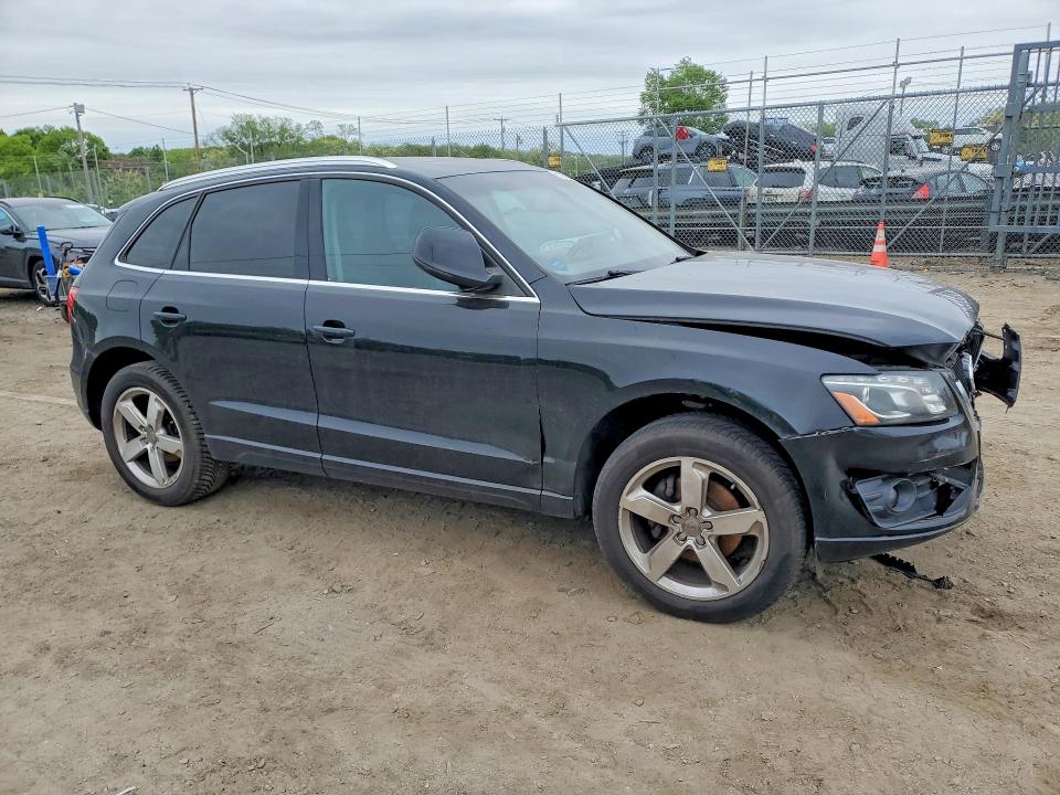2010 Audi Q5 VIN WA1LKAFP0AA021261 COPART salvage auction — FRONT END, Md - Parts Only-No Title Letter, sold $375 on 2026-07-16 (photo 4)