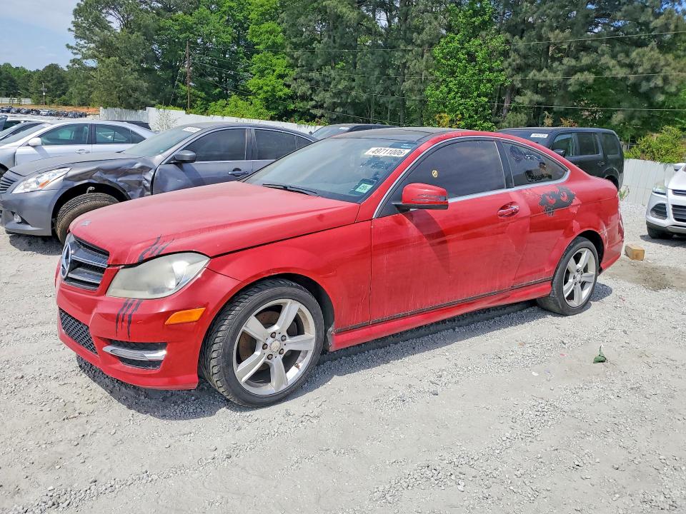 2015 Mercedes-benz C-klasse VIN WDDGJ4HB5FG384338 COPART salvage auction — MECHANICAL, Ga - Certificate Of Title, sold $1,350 on 2026-08-03 (photo 1)