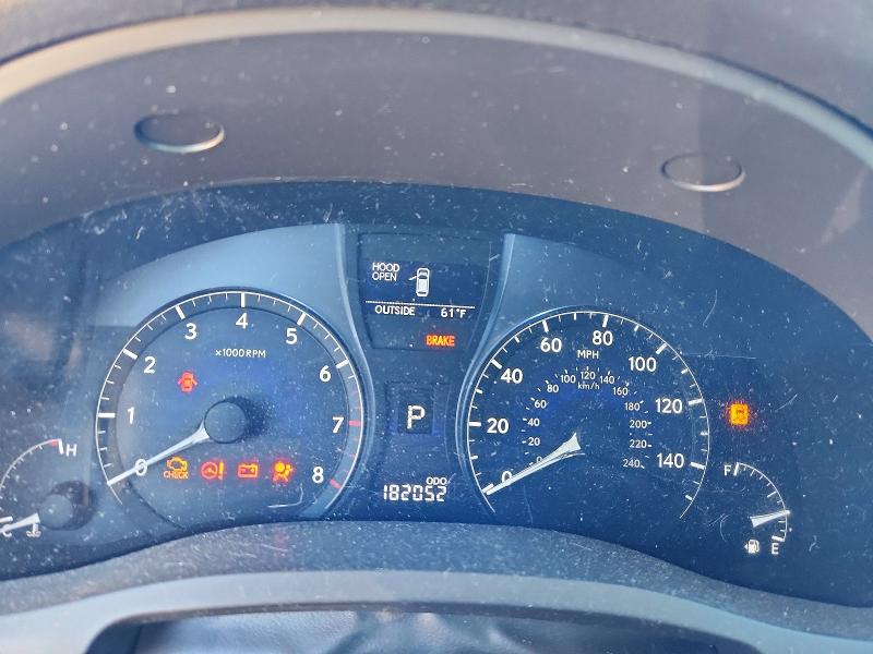 2012 Lexus Rx VIN 2T2BK1BA5CC153154 COPART salvage auction — FRONT END, Ut - Salvage Certificate, sold $2,000 on 2026-07-04 (photo 9)