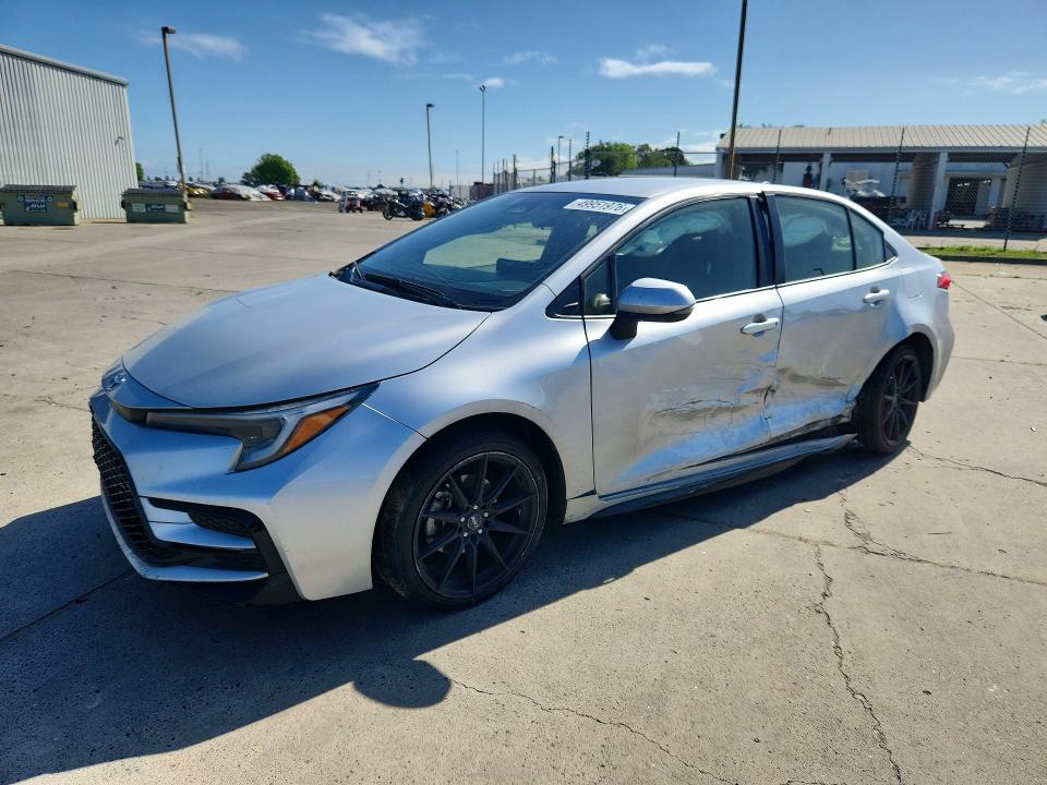 2024 Toyota Corolla VIN JTDBCMFE8R3061926 COPART salvage auction — SIDE, Salvage Title, sold $5,500 on 2026-07-27 (photo 1)