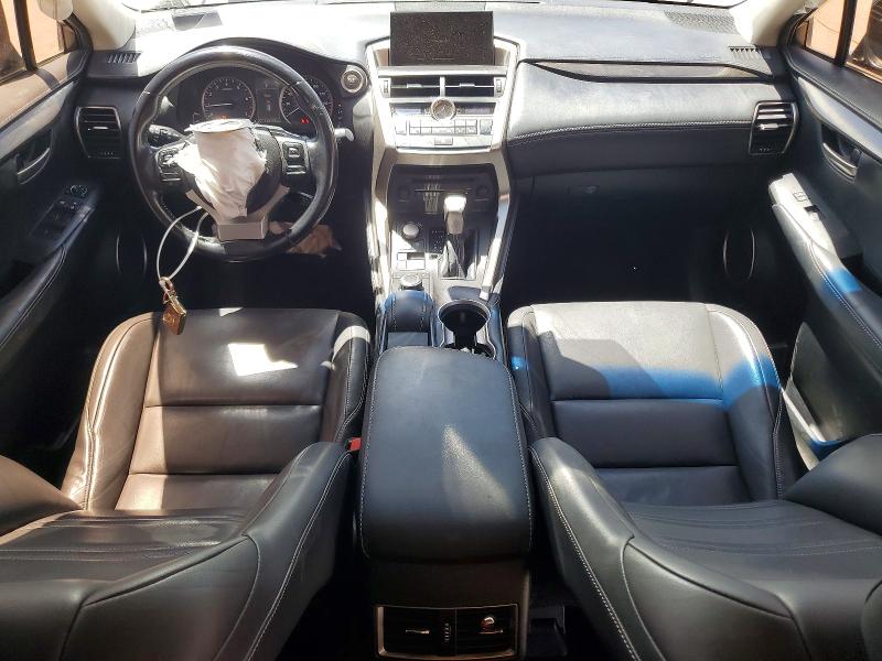 2016 Lexus Nx 200t VIN JTJYARBZ8G2026826 COPART salvage auction — FRONT END, Tx - Salvage Vehicle Title, sold $2,100 on 2026-07-10 (photo 8)