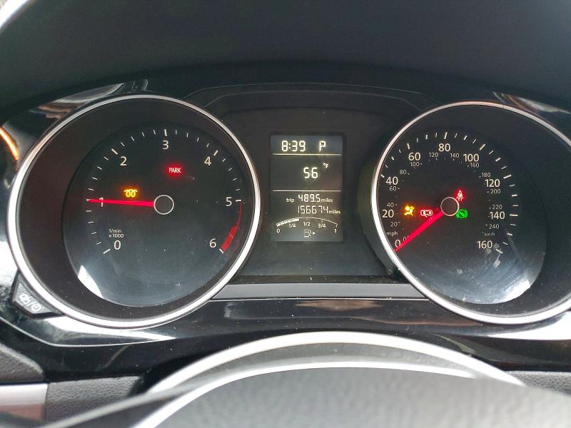 2015 Volkswagen Jetta VIN 3VWLA7AJ5FM210087 COPART salvage auction — FRONT END, Ca - Salvage Certificate, sold $725 on 2026-07-02 (photo 9)