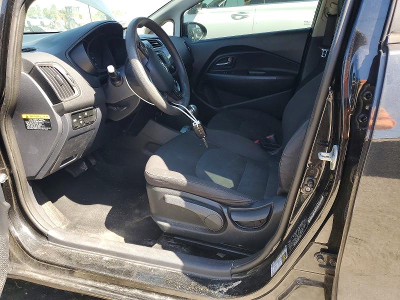 2017 Kia Rio VIN KNADM4A39H6037656 COPART salvage auction — FRONT END, Fl - Cert Of Title Slvg Rebuildable, sold $700 on 2026-07-06 (photo 7)