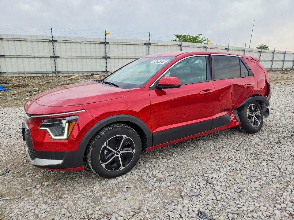 2024 Kia Niro VIN KNDCP3LEXR5165037 COPART salvage auction — SIDE, Il - Salvage Certificate, sold $8,300 on 2026-07-13 (photo 1)