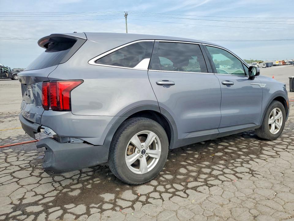 2021 Kia Sorento VIN 5XYRG4LC6MG021791 COPART salvage auction — REAR END, Tn - Salvage Certificate, sold $4,550 on 2026-07-20 (photo 3)