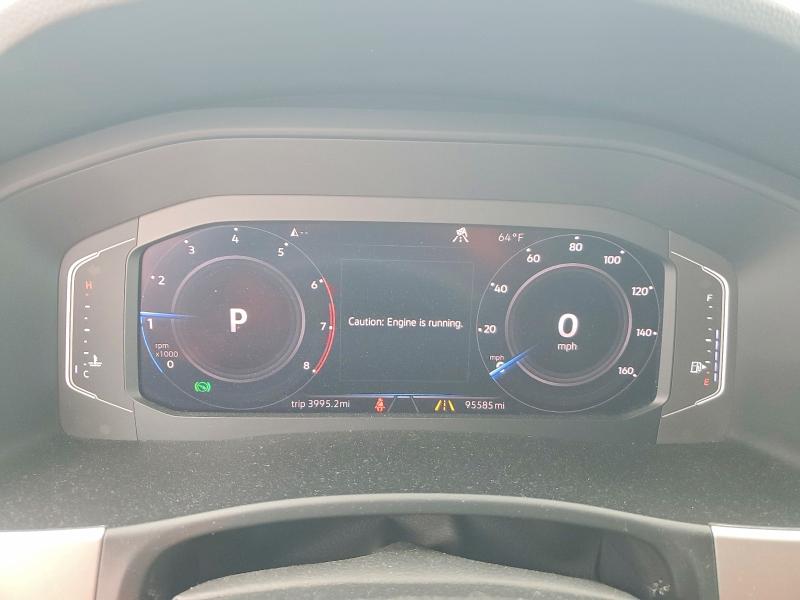 2019 Volkswagen Atlas VIN 1V2NR2CA3KC621390 COPART salvage auction — HAIL, Ks - Cert Of Title-Salvage, sold $7,800 on 2026-07-09 (photo 9)