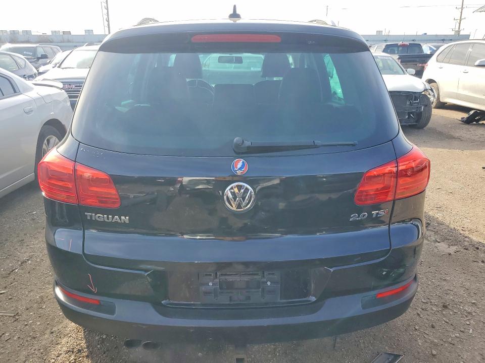 2013 Volkswagen Tiguan VIN WVGBV7AXXDW522681 COPART salvage auction — FRONT END, Id - Salvage Certificate Of Title, sold $875 on 2026-07-21 (photo 6)