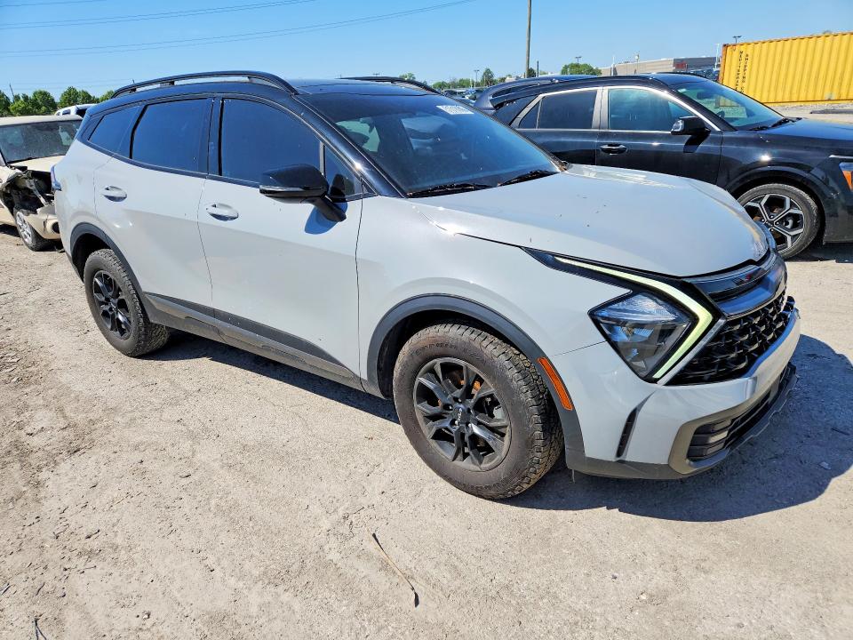 2023 Kia Sportage VIN 5XYK7CAF2PG073013 COPART salvage auction — FRONT END, IN - CERT OF TITLE-SALVAGE TITLE, sold $7,200 on 2026-07-31 (photo 4)