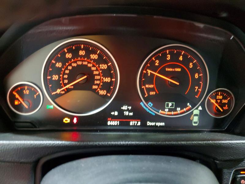 2018 BMW 4er VIN WBA4W3C54JAF91373 COPART salvage auction — FRONT END, Tn - Salvage Certificate, sold $225 on 2026-07-30 (photo 9)