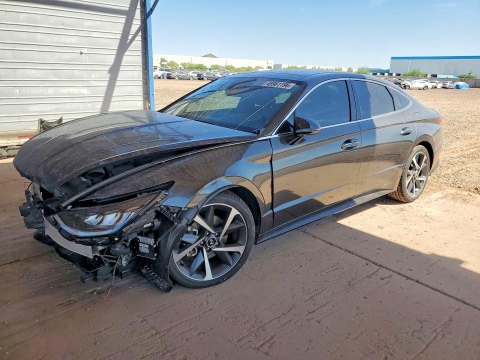 2022 Hyundai Sonata VIN KMHL44J22NA238356 COPART salvage auction — FRONT END, Id - Salvage Certificate Of Title, sold $175 on 2026-07-23 (photo 1)