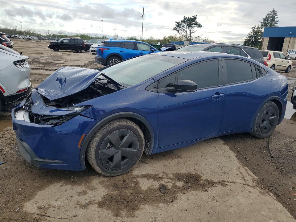 2023 Toyota Prius VIN JTDACAAU7P3002470 COPART salvage auction — FRONT END, Mi - Cert Of Title-Salvage Vehicle, sold $325 on 2026-07-28 (photo 1)