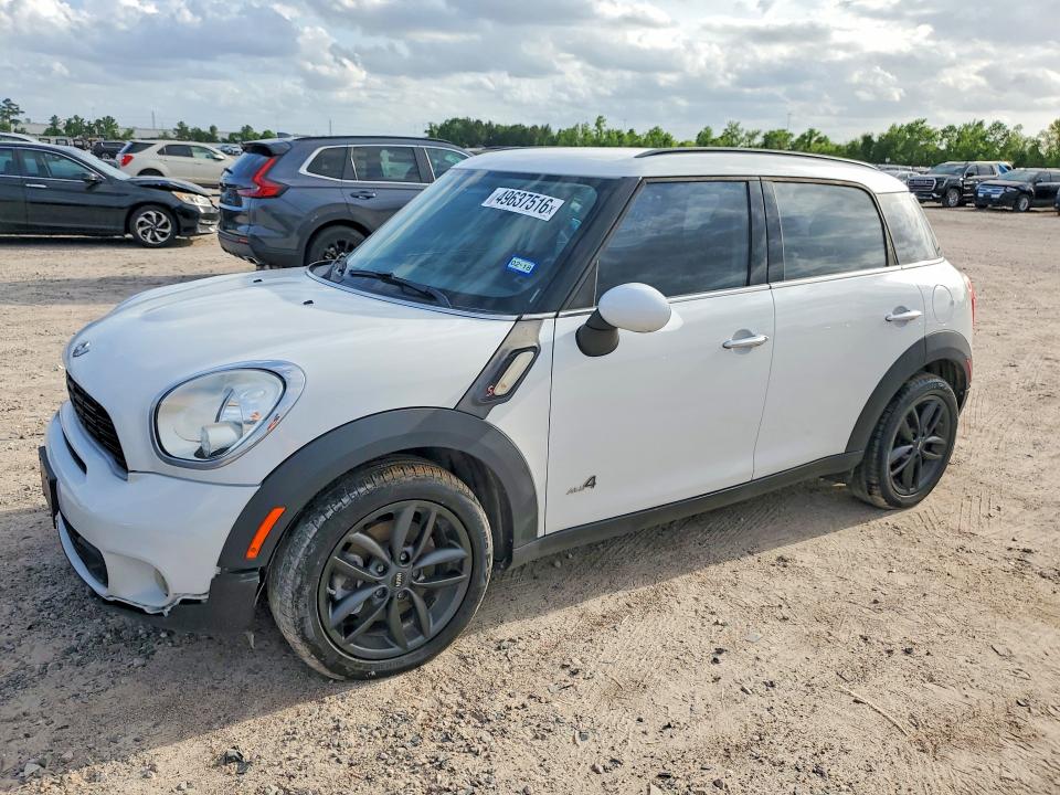 2013 Mini Cooper VIN WMWZC5C54DWP31601 — COPART salvage auction photo