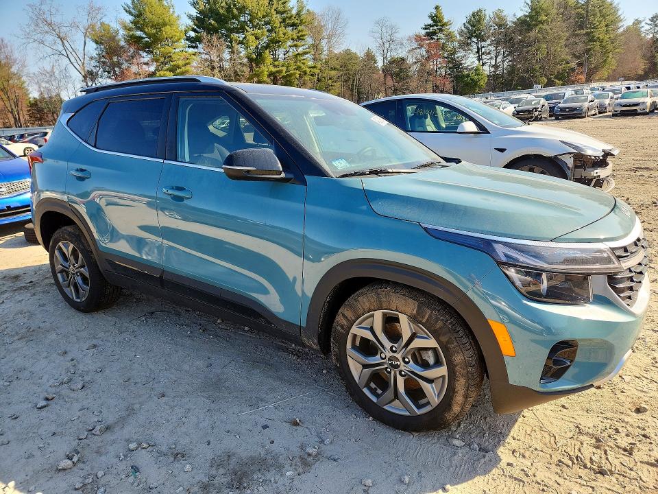 2024 Kia Seltos VIN KNDEUCAA3R7641280 COPART salvage auction — FRONT END, Ma - Cert Of Title-Salvage, sold $5,300 on 2026-07-30 (photo 4)