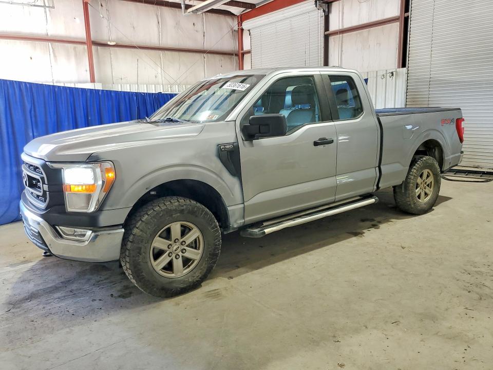 2022 Ford F-150 VIN 1FTFX1E5XNFB02281 COPART salvage auction — FRONT END, Wv - Certificate Of Title, sold $8,100 on 2026-07-02 (photo 1)