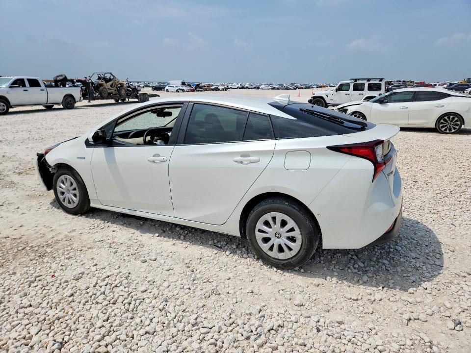 2020 Toyota Prius VIN JTDKARFU5L3124417 COPART salvage auction — FRONT END, Salvage Title, sold $70 on 2026-08-27 (photo 2)