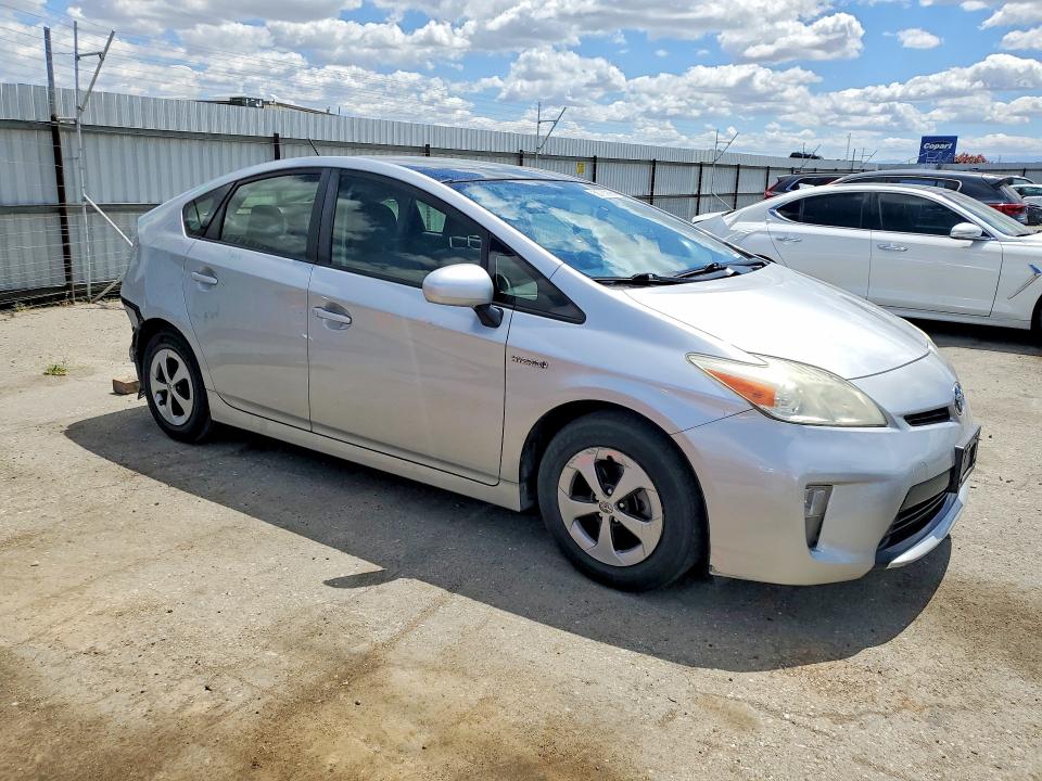 2014 Toyota Prius VIN JTDKN3DU1E1743910 COPART salvage auction — REAR END, Id - Salvage Certificate Of Title, sold $1,650 on 2026-07-10 (photo 4)
