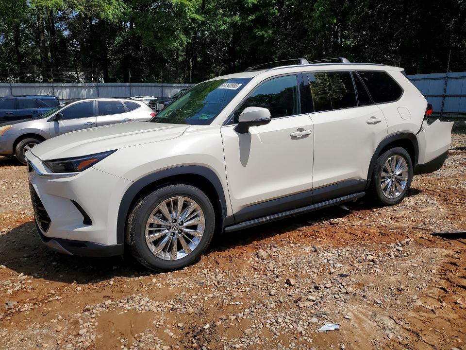 2024 Toyota Highlander VIN 5TDAAAB55RS047941 COPART salvage auction — REAR END, Ga - Cert Of Title-Salvage, sold $15,100 on 2026-07-21 (photo 1)