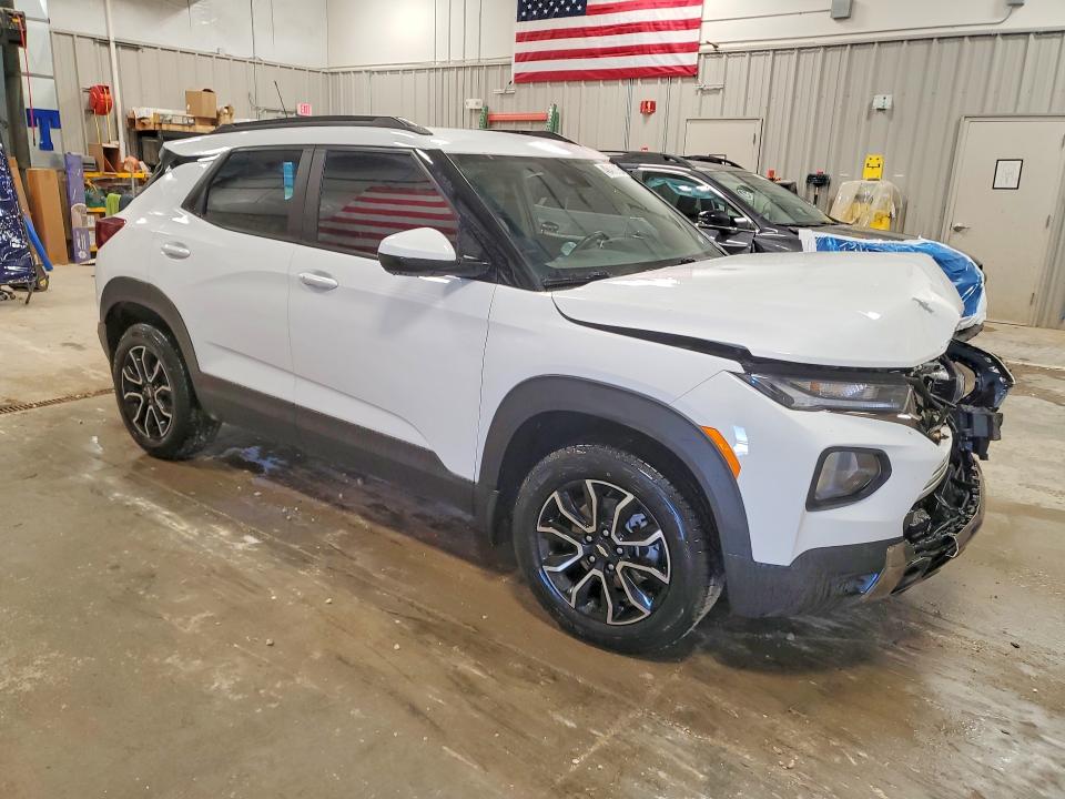 2022 Chevrolet Trailblazer VIN KL79MSSL6NB022480 COPART salvage auction — FRONT END, Wy - Cert Of Title-Salvage, sold $3,500 on 2026-07-29 (photo 4)
