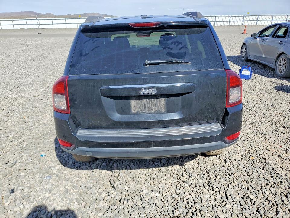 2016 Jeep Compass VIN 1C4NJCBAXGD560508 COPART salvage auction — FRONT END, Ca - Salvage Certificate, sold $575 on 2026-07-09 (photo 6)