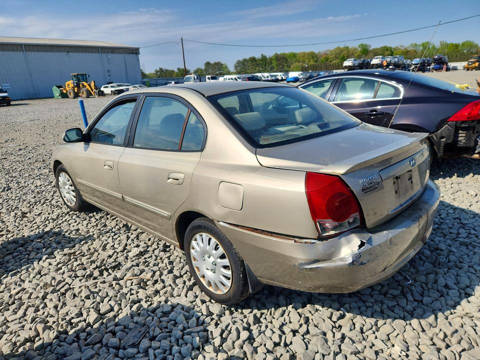 2006 Hyundai Elantra VIN KMHDN46D76U261353 COPART salvage auction — NORMAL WEAR, Pa - Cert Of Title, sold $225 on 2026-07-29 (photo 2)