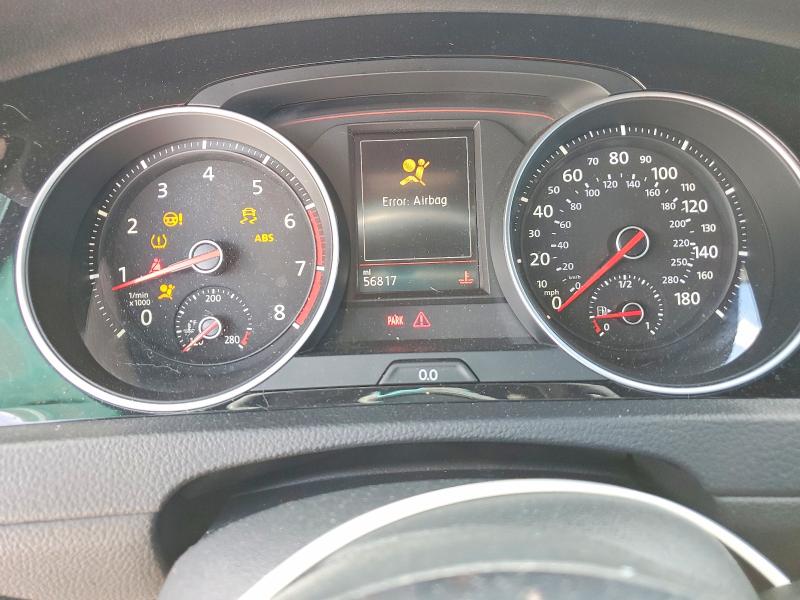2019 Volkswagen Gti VIN 3VW6T7AU2KM034319 COPART salvage auction — FRONT END, Fl - Cert Of Title Slvg Rebuildable, sold $7,500 on 2026-07-14 (photo 9)
