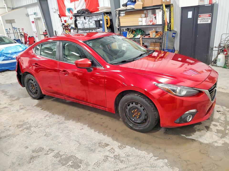 2014 Mazda 3 VIN JM1BM1W36E1210544 COPART salvage auction — SIDE, Salvage Title, sold $925 on 2026-07-14 (photo 4)