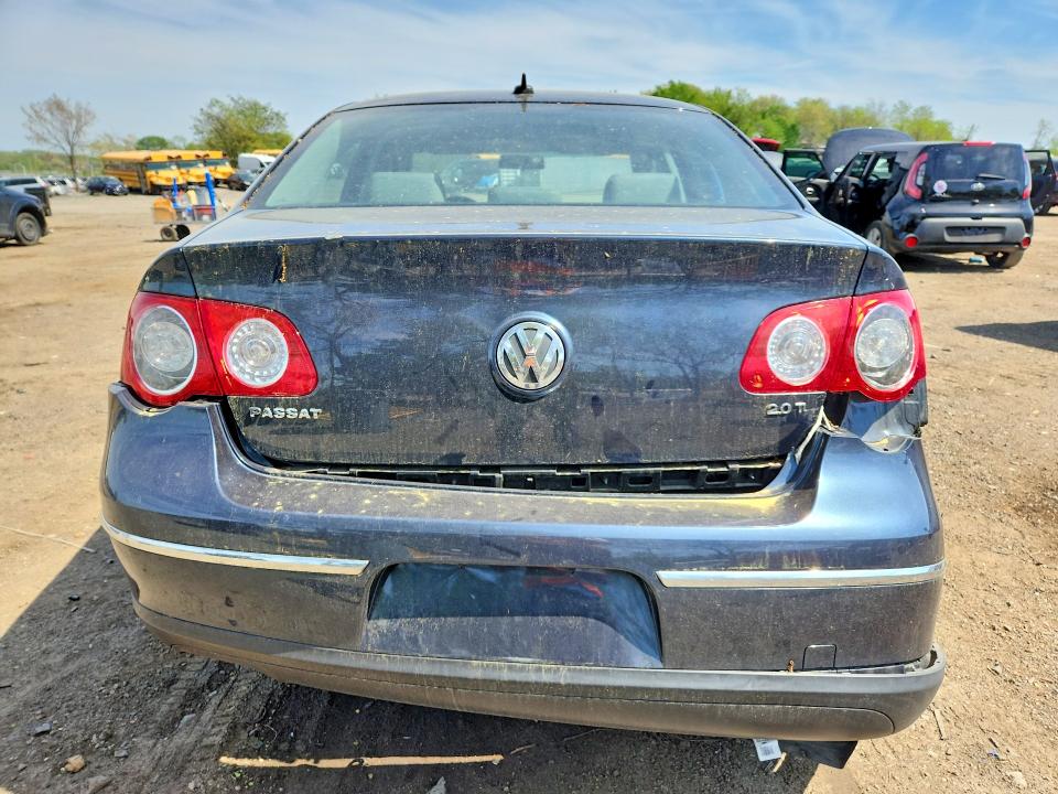 2007 Volkswagen Passat VIN WVWAK93C97P101175 COPART salvage auction — REAR END, Md - Cert Of Salvage > 75% Damage, sold $400 on 2026-07-28 (photo 6)