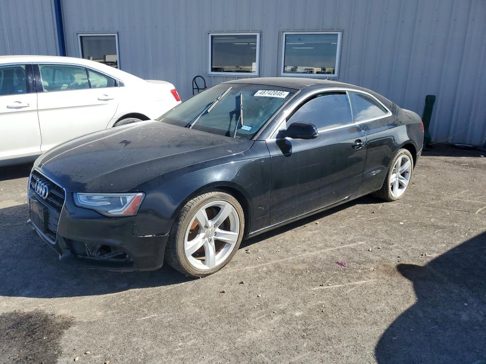 2015 Audi A5 VIN WAUCFAFR0FA054552 COPART salvage auction — MINOR DENT/SCRATCHES, Tx - Certificate Of Title (P), sold $15,600 on 2026-07-09 (photo 1)