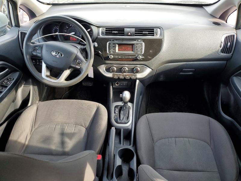 2016 Kia Rio VIN KNADM4A34G6541708 COPART salvage auction — REAR END, In - Cert Of Title-Salvage Title, sold $575 on 2026-07-07 (photo 8)