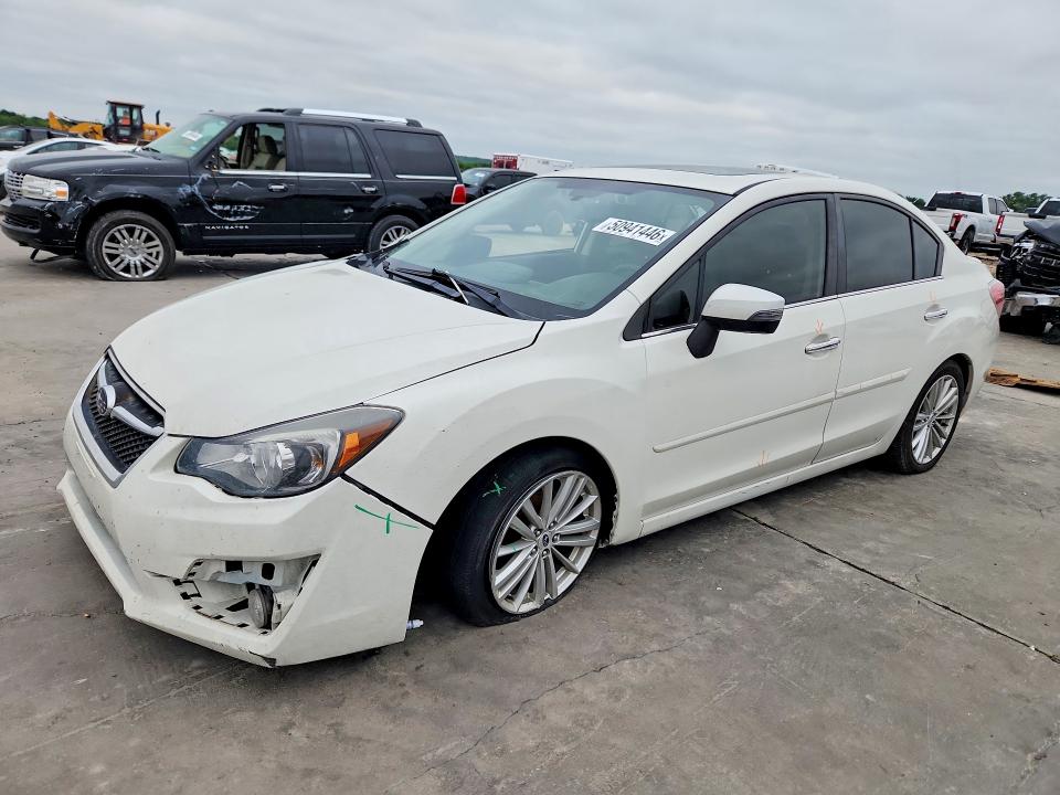 2016 Subaru Impreza VIN JF1GJAN67GH006006 — COPART salvage auction photo