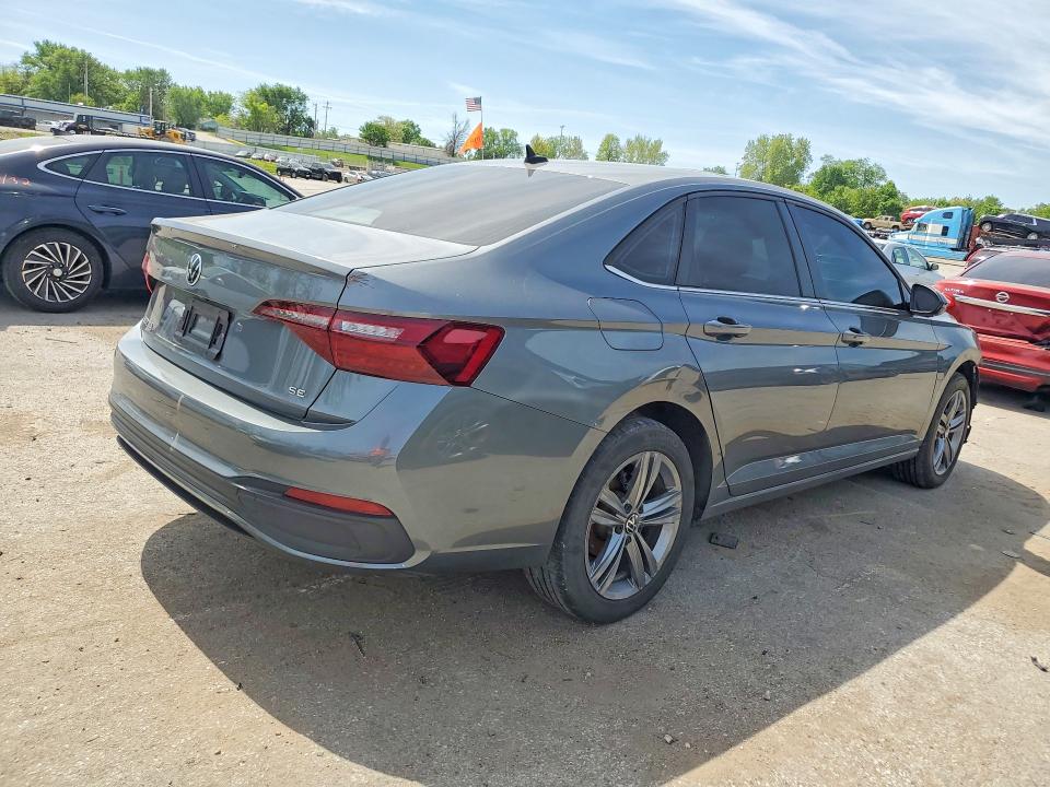 2023 Volkswagen VIN 3VW7M7BU9PM047334 COPART salvage auction — FRONT END, Id - Salvage Certificate Of Title, sold $4,550 on 2026-07-02 (photo 3)