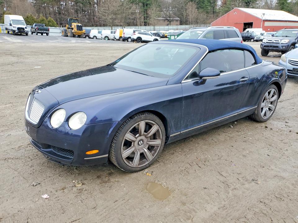 2007 Bentley Continental VIN SCBDR33W97C047564 COPART salvage auction — ROOF, Ma - Cert Of Title-Reconstrctd Coll, sold $8,100 on 2026-07-16 (photo 1)