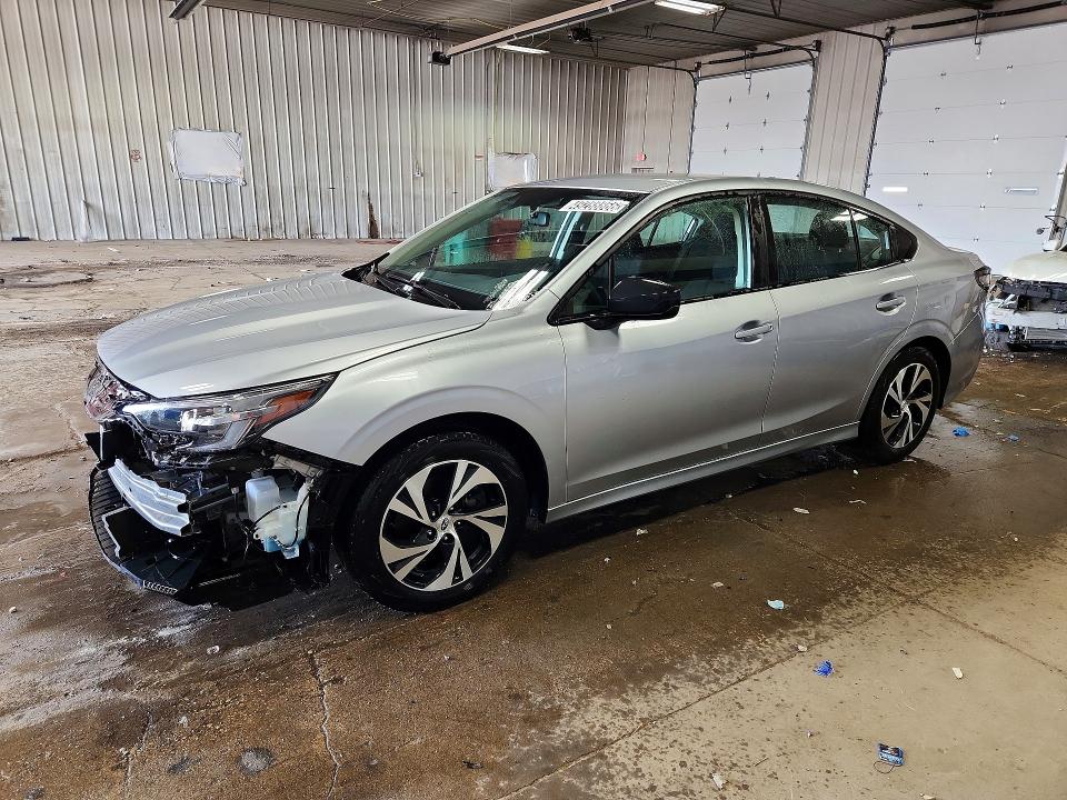 2025 Subaru LEGACY VIN 4S3BWAB64S3012894 COPART salvage auction — FRONT END, WI - CERTIFICATE OF TITLE, sold $9,600 on 2026-07-09 (photo 1)