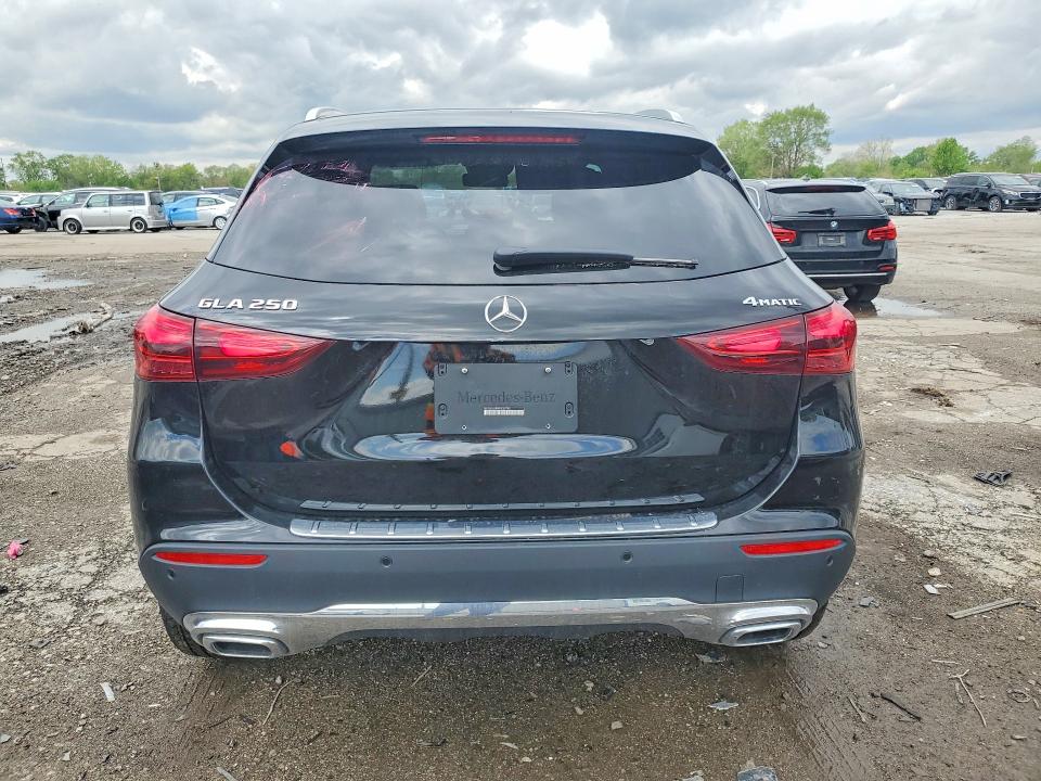 2024 Mercedes-benz Gla-klasse VIN W1N4N4HB9RJ569798 COPART salvage auction — SIDE, Il - Salvage Certificate, sold $19,400 on 2026-07-20 (photo 6)