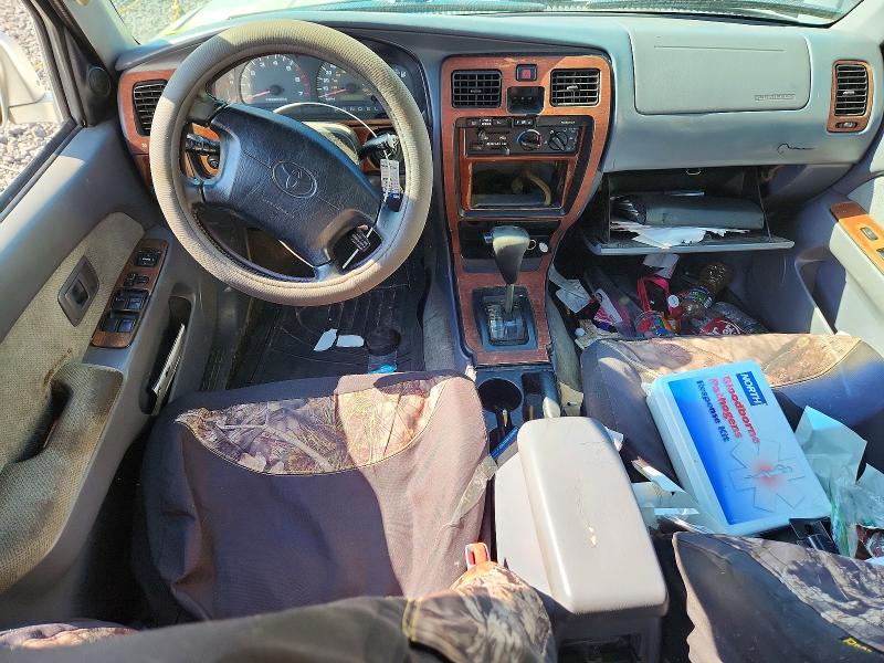 2000 Toyota 4runner VIN JT3GN86R8Y0161393 COPART salvage auction — FRONT END, In - Certificate Of Title, sold $475 on 2026-07-13 (photo 8)