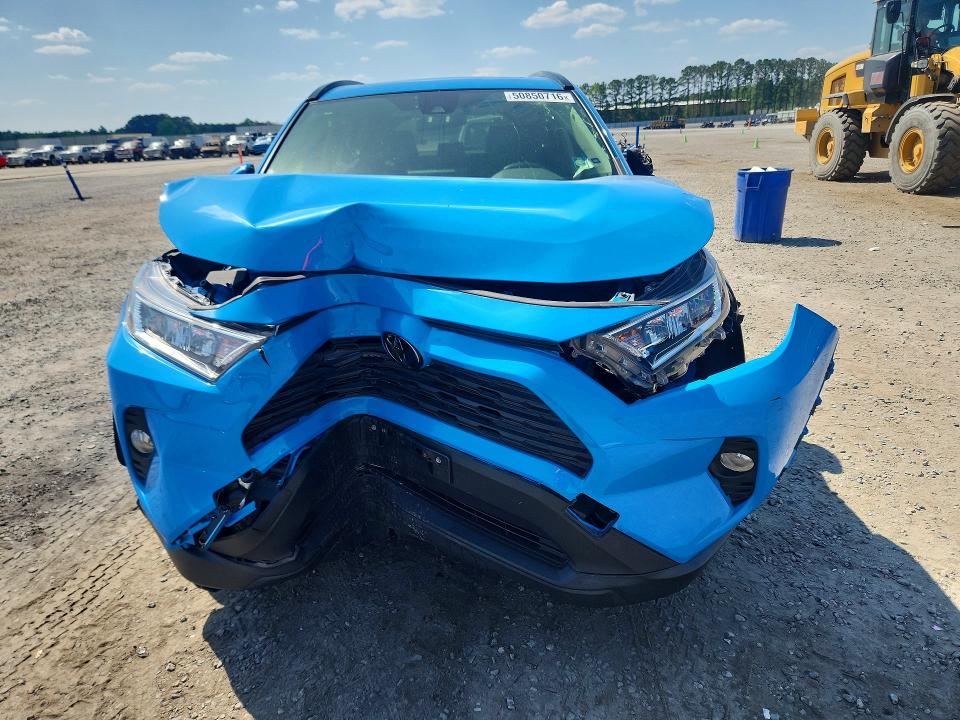2019 Toyota Rav 4 VIN JTMP1RFV4KD503870 COPART salvage auction — FRONT END, Nc - Salvage Certificate Of Title, sold $4,000 on 2026-07-06 (photo 5)