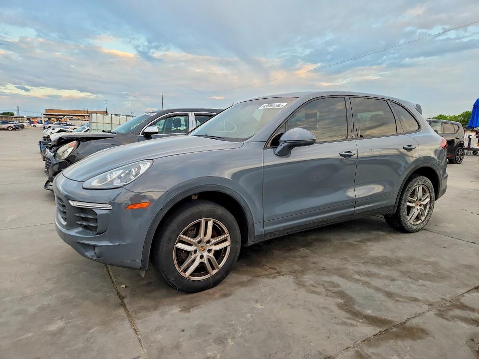 2017 Porsche Cayenne VIN WP1AA2A22HKA89551 COPART salvage auction — SIDE, Va - Certificate Of Title (P), sold $6,200 on 2026-07-09 (photo 1)