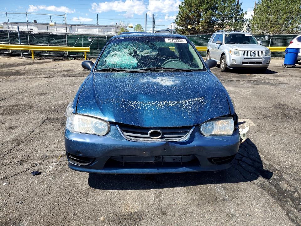 2001 Toyota Corolla VIN 1NXBR12E31Z485169 COPART salvage auction — FRONT END, Co - Public - Salvage Title, sold $275 on 2026-07-09 (photo 5)