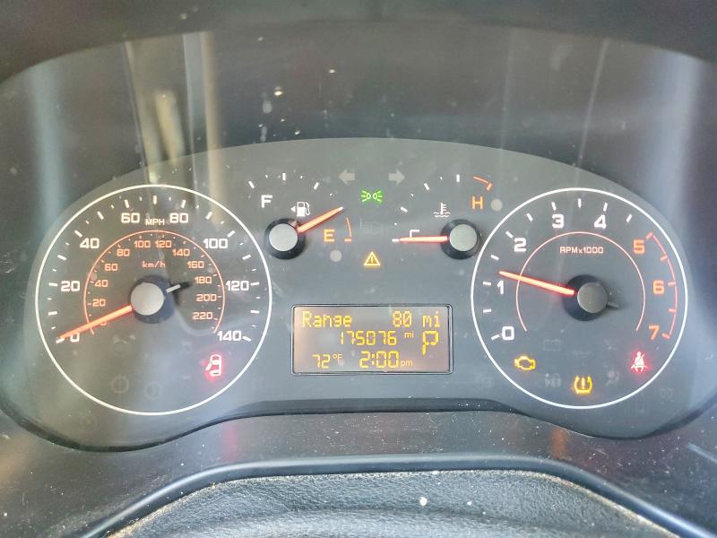 2018 Ram Promaster city VIN ZFBERFAB5J6J96811 COPART salvage auction — FRONT END, Mi - Certificate Of Title, sold $275 on 2026-07-27 (photo 9)